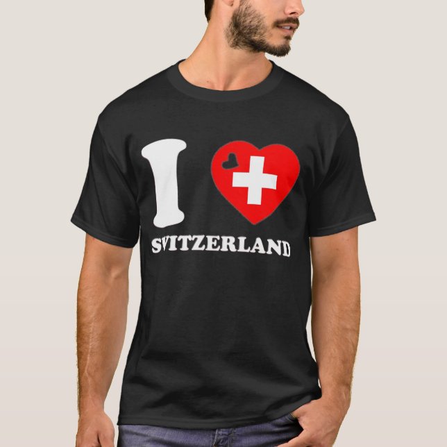 T-SHIRT J LOVE SWITZERLAND (Frente)