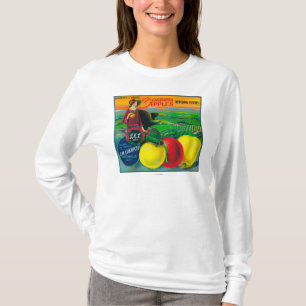 T-shirt J.M.L. Caixa LabelWatsonville de Apple, CA