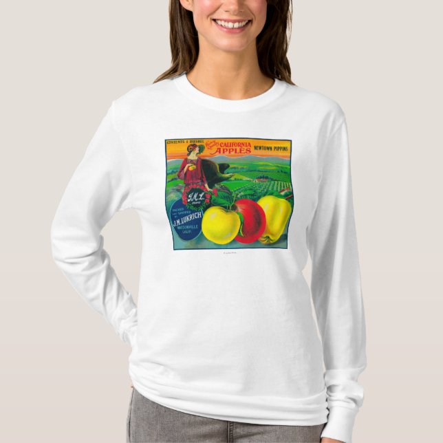 T-shirt J.M.L. Caixa LabelWatsonville de Apple, CA (Frente)