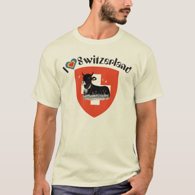 T-shirt J Switzerland love alpargata (Frente)