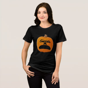 T-shirt Jack o' Lanterna Rosto Infeliz, Abóbora do Dia das
