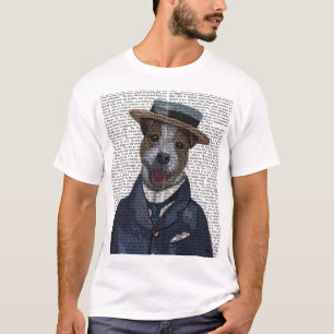 T-shirt Jack Russell no Bater 2
