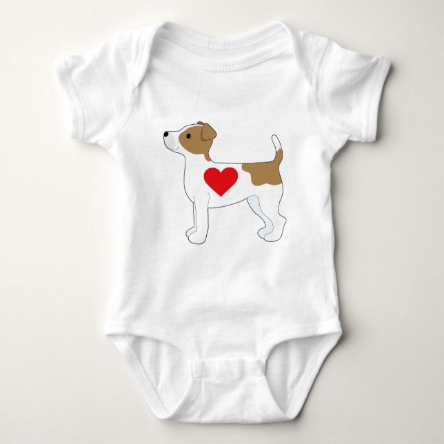 T-shirt Jack Russell Terrier (Frente)