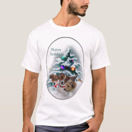 T-shirt Jack Russell Terrier presentes de Natal