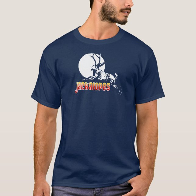 T-shirt jackalopes (Frente)