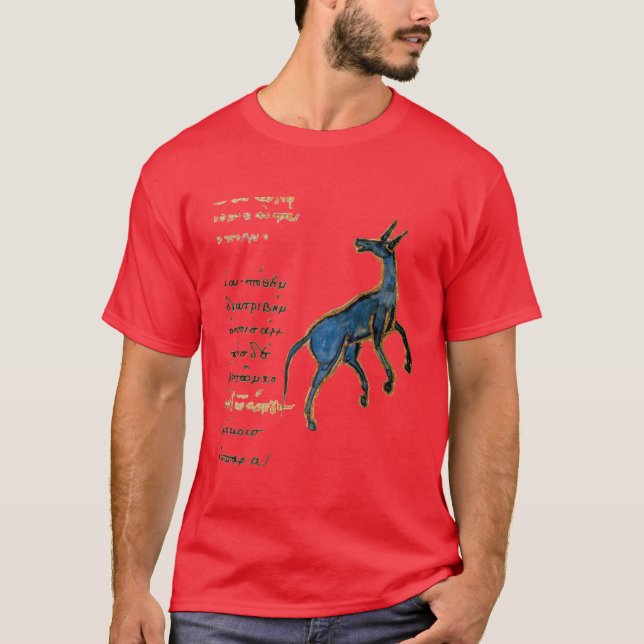 T-shirt Jackass azul (Frente)