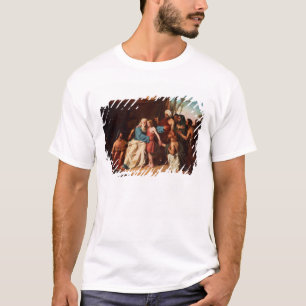 T-shirt Jacob que recusa liberar Benjamin, 1829 (óleo em