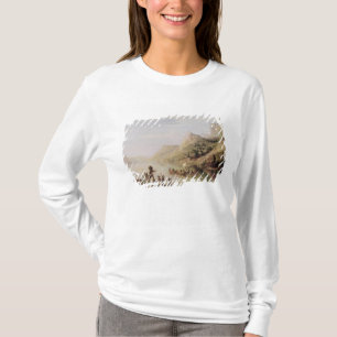T-shirt Jacques Cartier que descobre o St. Lawrence