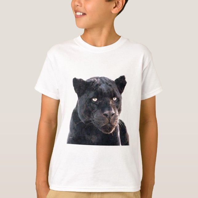 T-shirt Jaguar Preto (Frente)