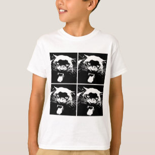 T-shirt Jaguar Preto e Branco