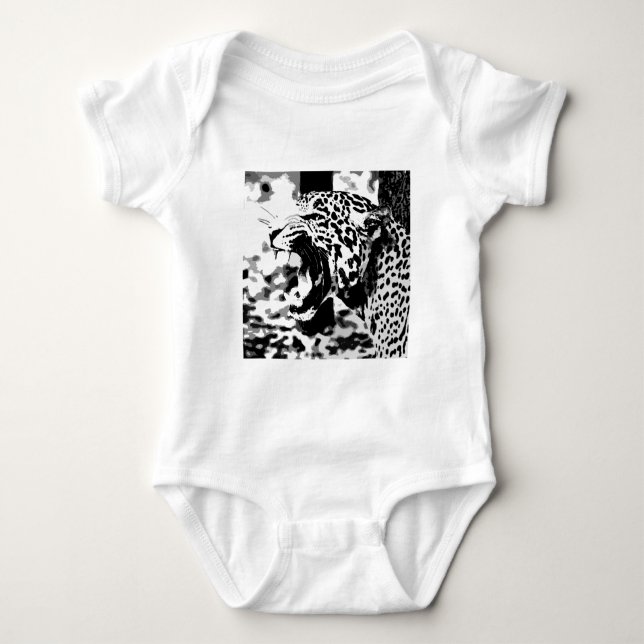 T-shirt Jaguar Rugindo (Frente)
