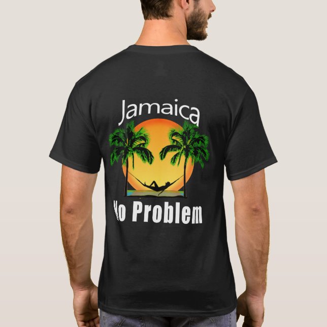 T-shirt Jamaica No Problema (Verso)