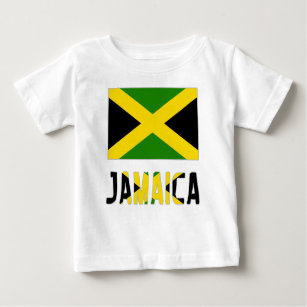 T-shirt Jamaican Flag e Jamaica