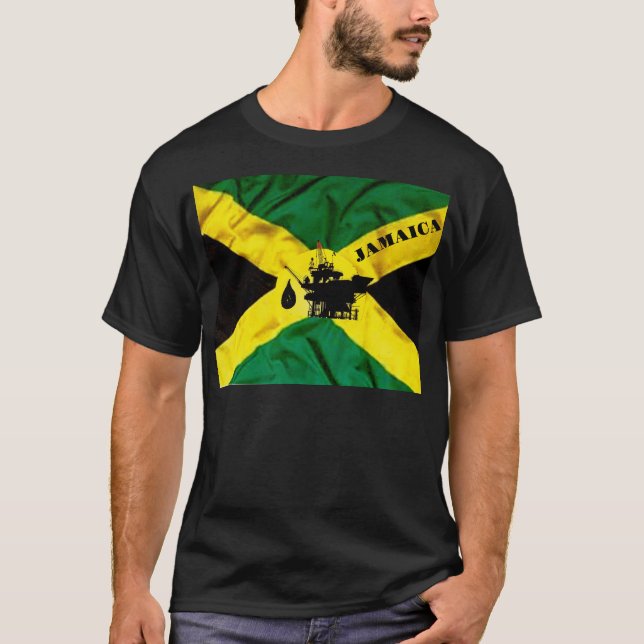 T-Shirt JAMAICAN OIL (Frente)