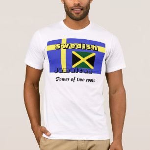 T-shirt jamaicanos suecos