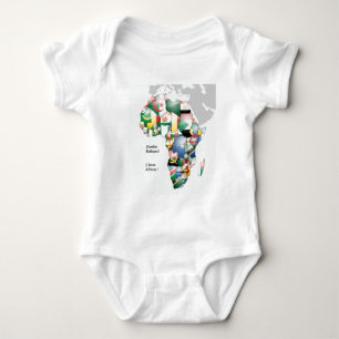 T-shirt Jambo Habari África! Eu amo a África