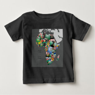 T-shirt Jambo Habari África! Eu amo a África