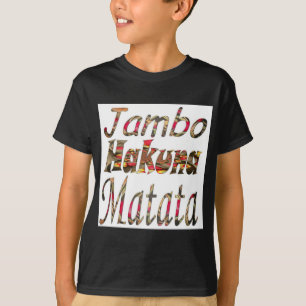 T-shirt Jambo! Hakuna Matata