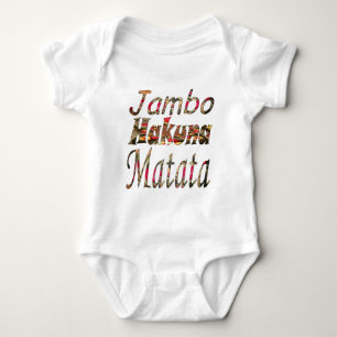 T-shirt Jambo Hakuna Matata! Impressão de Arte Digital