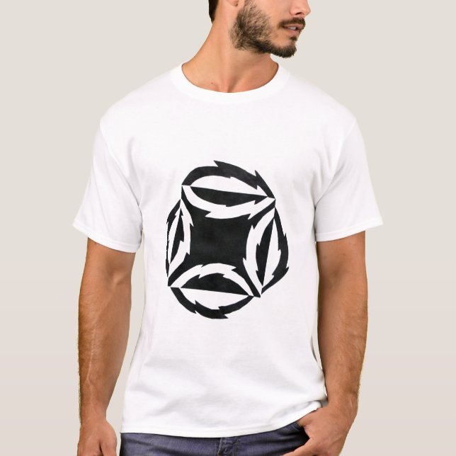 T-shirt James amargo (Frente)