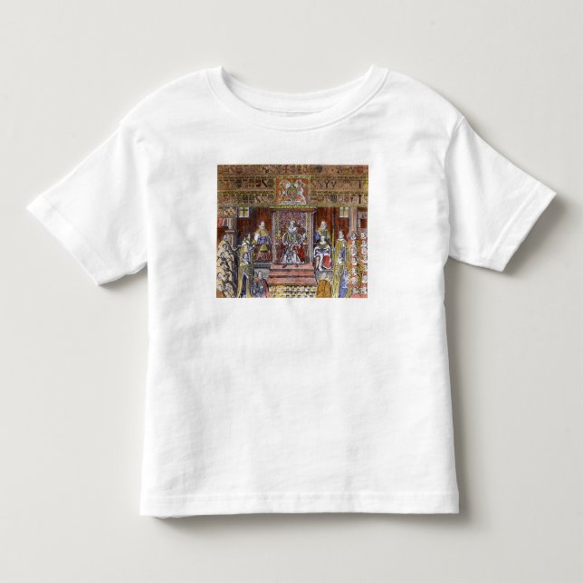 T-shirt James eu de Inglaterra na corte, (Frente)
