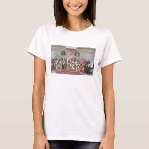 T-shirt James II (1633-1701) que recebem o Sc matemático
