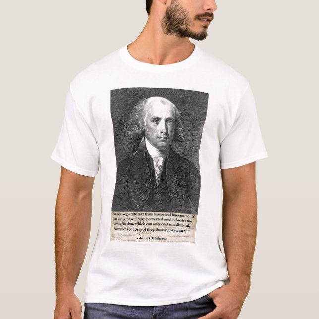 T-shirt James Madison (Frente)