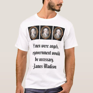 T-shirt james_madison_by_gilbert_stuart, James Madison,…