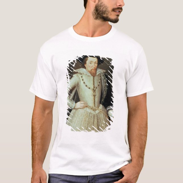 T-shirt James mim, retrato do metade-comprimento (Frente)