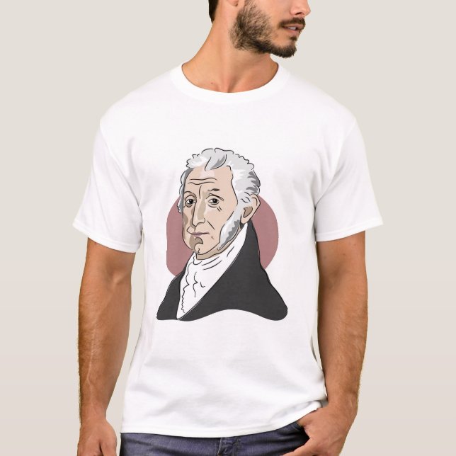 T-shirt James Monroe (Frente)