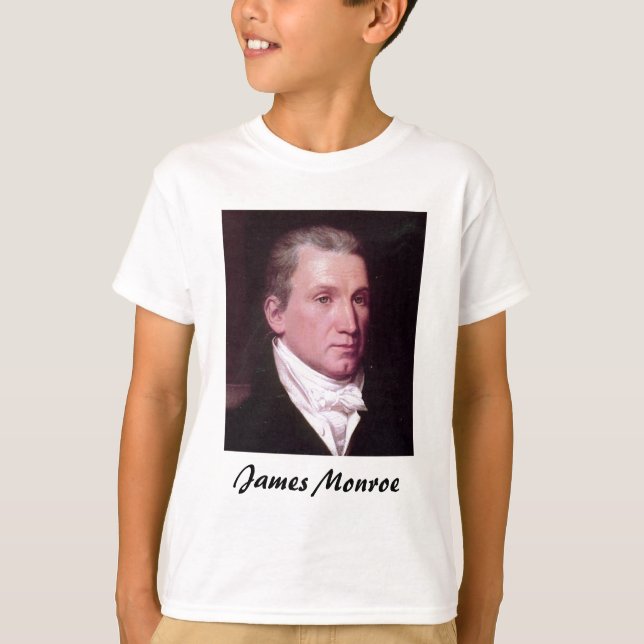 T-shirt James Monroe (Frente)