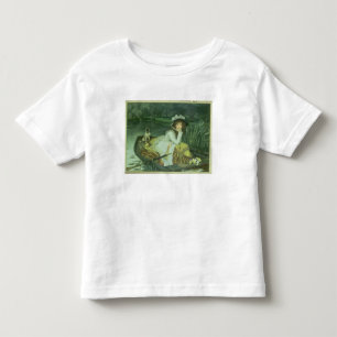 T-shirt James Tissot Jovens mulheres num barco ou Reflex