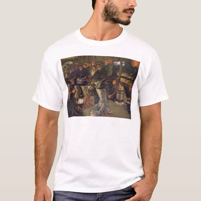T-shirt James Tissot | o filho Prodigal em uma terra (Frente)