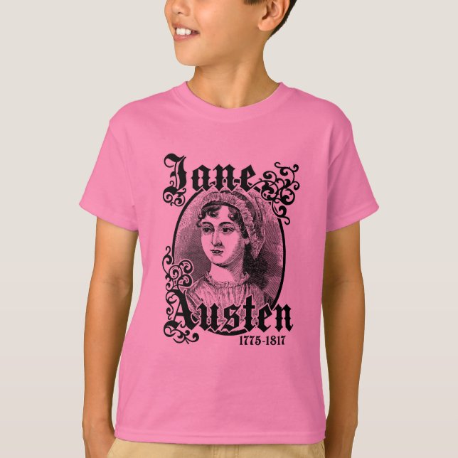 T-shirt Jane Austen (Frente)