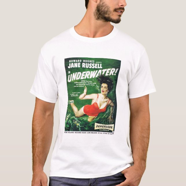 T-shirt - Jane Russell - ANÚNCIO do filme - 1955 (Frente)
