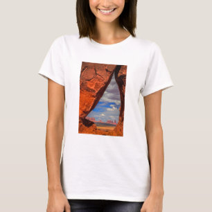 T-shirt Janela de rocha para o Monument Valley, AZ