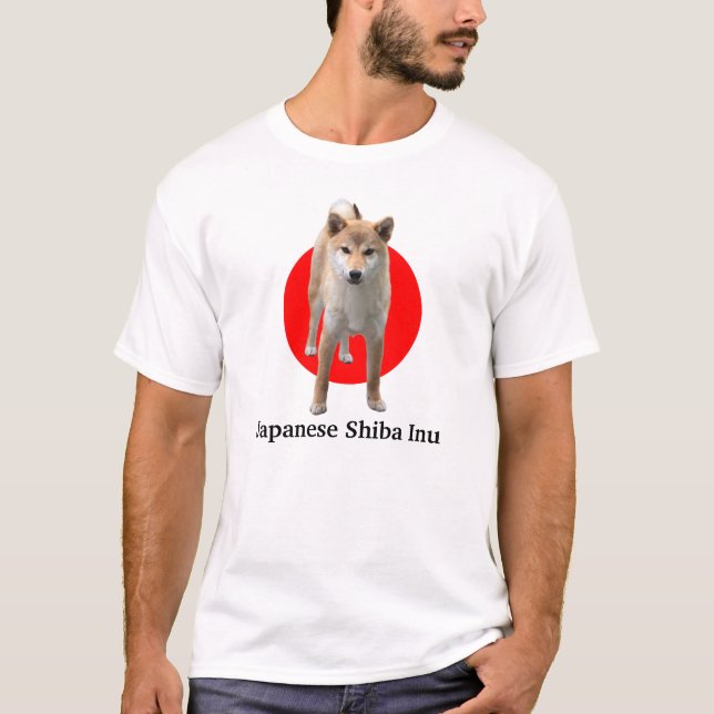 T-shirt Japanese Shiba Inu (Frente)