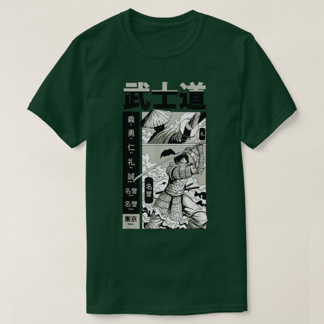 T-Shirt Japonês Anime (Frente do Design)