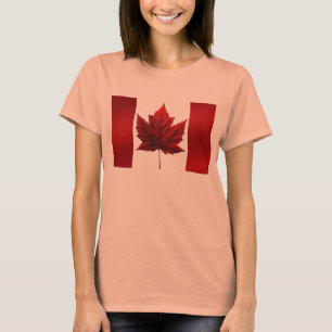 T-shirt Jaqueta de bandeira do Canadá, Jaqueta desportiva 