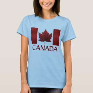 T-shirt Jaqueta de esporte da lembrança de Canadá da