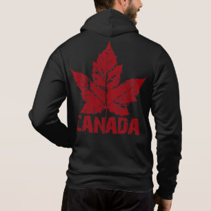 T-shirt Jaqueta retro da lembrança de Canadá do Hoodie