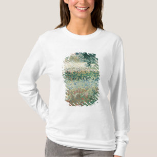 T-shirt Jardim de Vincent van Gogh   na flor, Arles, 1888