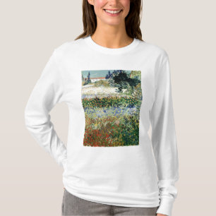 T-shirt Jardim de Vincent van Gogh na flor, Arles, 1888