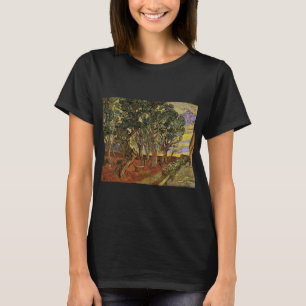 T-shirt Jardim do Hospital Saint-Paul por Vincent van Gogh