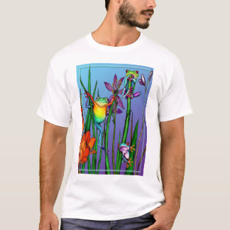 T-shirt Jardim do sapo de árvore