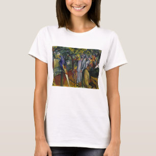 T-shirt Jardim zoológico de August Macke mim