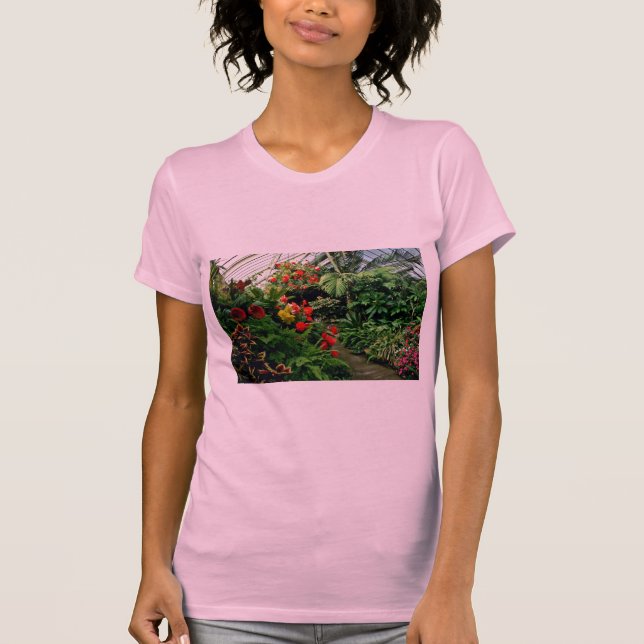 T-shirt Jardins botânicos de Wellington (Frente)