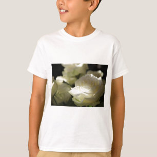 T-shirt Jardins de Destino de Rosa Branca Floral