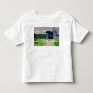 T-shirt Jardins e rinoceronte de Trocadero por Jacquemart