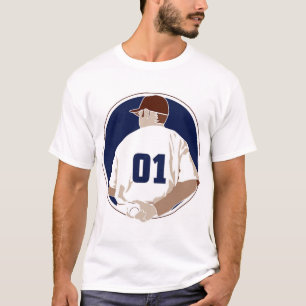 T-shirt jarro do basebol